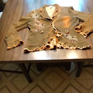 Women's preowned West 36th New York jean jacket L $49.00 #250